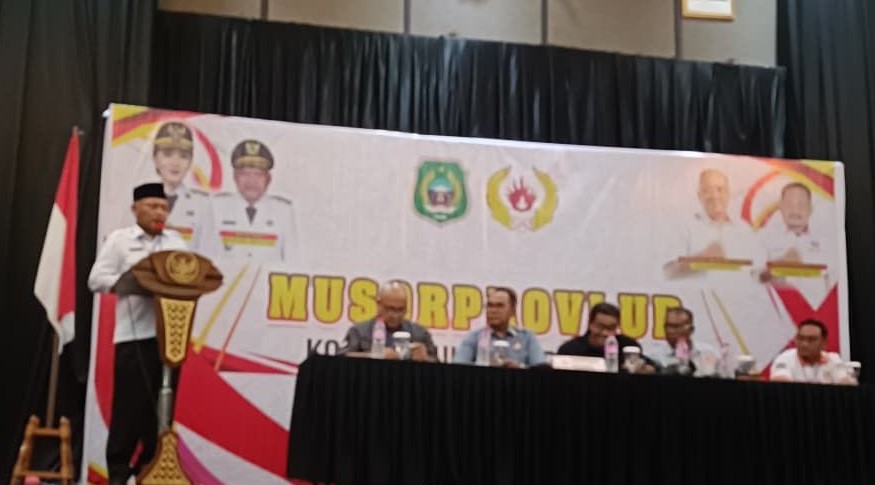 Terpilih Aklamasi, Wagub Sarbin Resmi Nahkodai KONI Maluku Utara 2025-2029