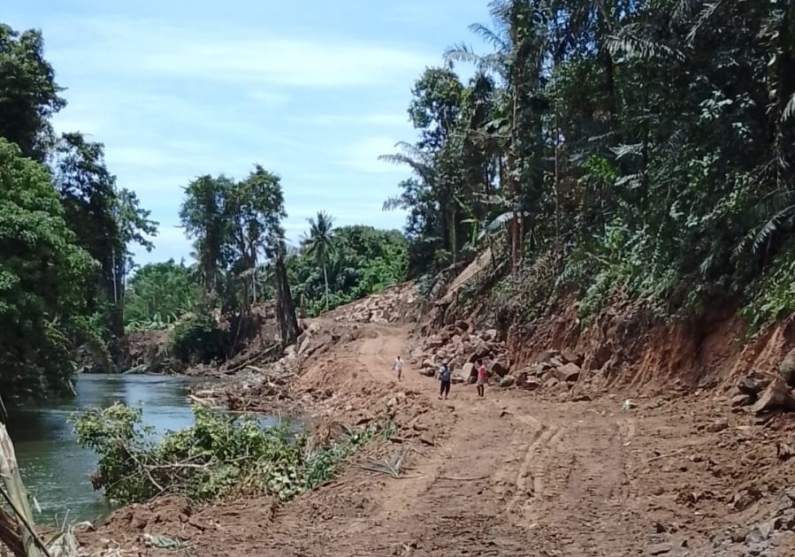 Aktivitas Galian Diduga Sebabkan Kerusakan Parah di Sungai Ake Toniku Jailolo Selatan