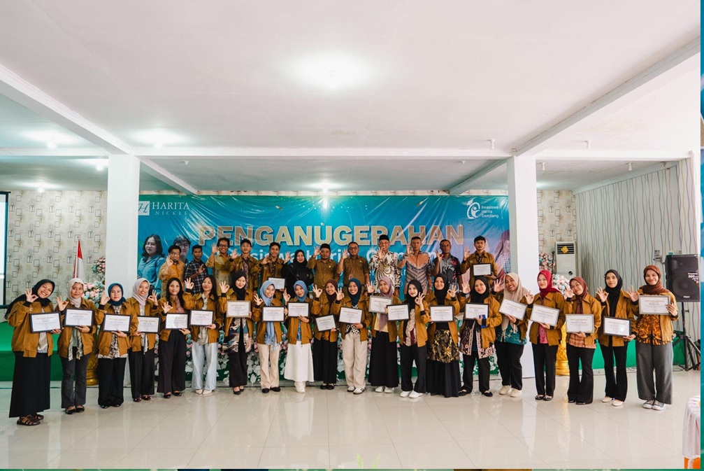 100 Mahasiswa Pulau Obi Peroleh Beasiswa Kuliah dari Harita Nickel