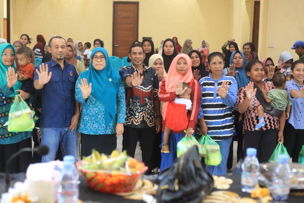 Cegat Stunting NKA Perkuat Kolaborasi Dengan PKM Dan PKK Haltim