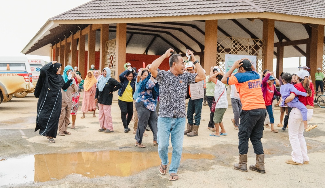Pelatihan Tanggap Bencana Perkuat Ketangguhan Warga Kawasi melalui Kolaborasi