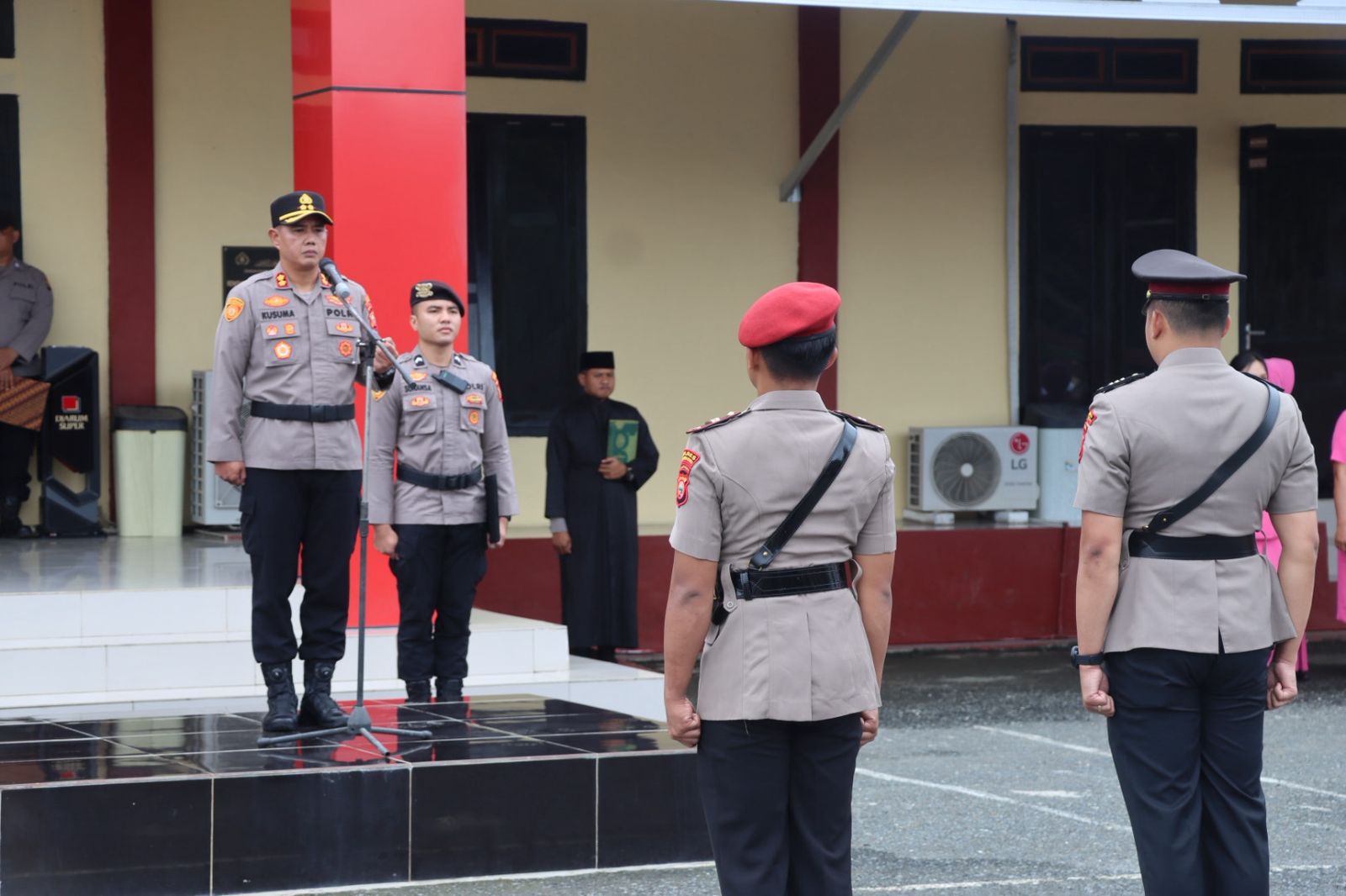 Muhammad Rizqi Ansory Resmi Jabat Kasat Reskrim Polres Haltim