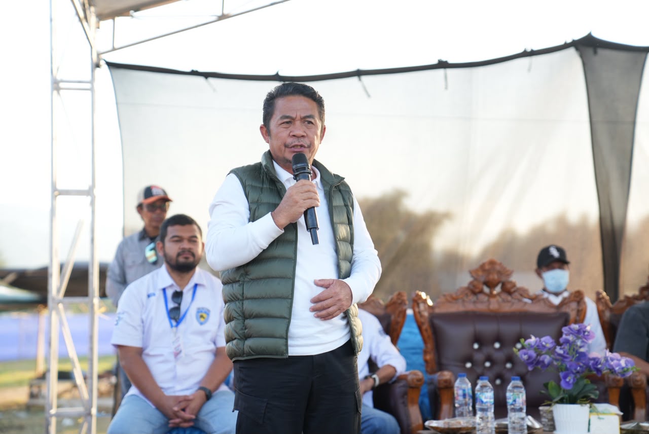 Wabub Haltim Resmi Buka Even Grestrack Motocross