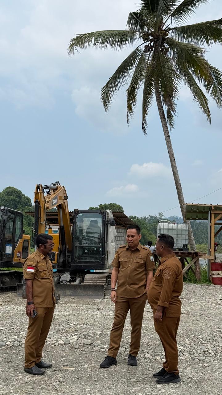 Diduga Belum Mengantongi Izin, Sekda dan Camat Maba Tengah Datangi Lokasi Galian C
